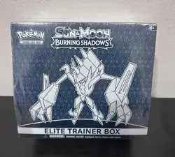 Pokemon TCG Sun & Moon Burning Shadows Elite Trainer Box ETB NEW SEALED NO RIPS - Image 1