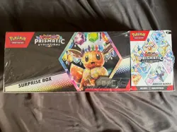 Pokemon Prismatic Evolutions Surprise Box And Booster Bundle(Sam's Club SEALED) - Image 1