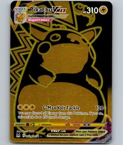 Pokemon TCG Lost Origin Pikachu VMAX TG29/TG30 Ultra Rare Holo - Image 1