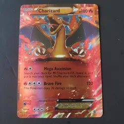 2014 Pokemon TCG Black Star Promo Charizard EX XY17 Ultra Rare Holo Single Raw - Image 1