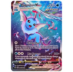 Vaporeon VMAX Pokemon Evolutions Jumbo Black Star Promo #SWSH182 ☆Near Mint/Mint - Image 1