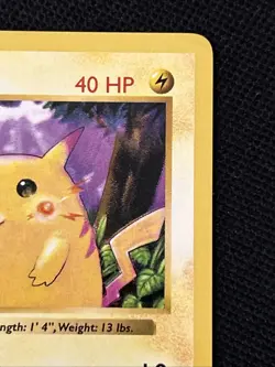 Pokemon Pikachu (Red Cheeks) 058/102 Base Set (Shadowless) *Near Mint* - Image 5