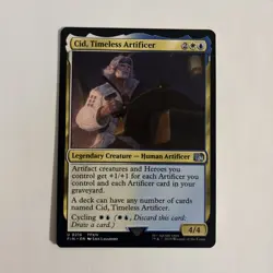Cid Timeless Artificer U 0216 FINAL FANTASY MTG - Image 1