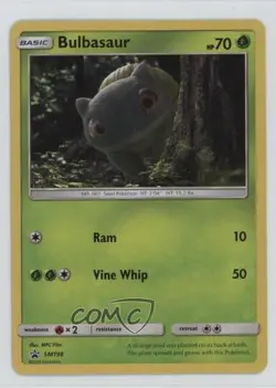 Bulbasaur Pokemon Sun & Moon Black Star Promo #SM198 - Image 1