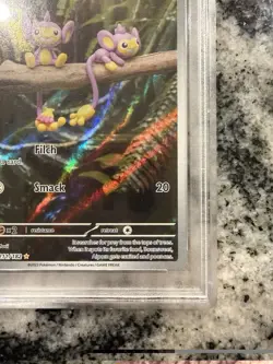 2023 POKEMON PAR EN-PARADOX RIFT ILLUSTRATION RARE #211 AIPOM PSA 10 - Image 5