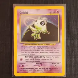 Pokemon Celebi Neo Revelation 03/64 Holo Rare 2000 English Unlimited Basic - Image 1