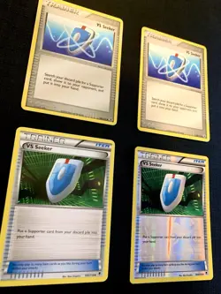 4 VS Seeker Regular & Reverse Holo Pokemon Bundle Phantom Forces Fire Red Green - Image 2