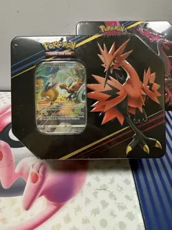 Pokemon Crown Zenith Tin Galarian Articuno Zapdos Moltres English Box *BUNDLE* - Image 4