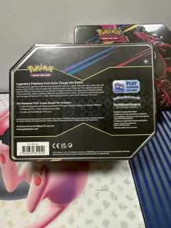 Pokemon Crown Zenith Tin Galarian Articuno Zapdos Moltres English Box *BUNDLE* - Image 5