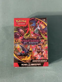 Pokemon TGC Phantasmal Flames Booster Bundle New Factory Sealed - Image 1