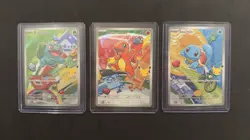 Pokemon TCG First Partner Illustration Collection Series 1: Kanto Gen 1 Starters - Image 1