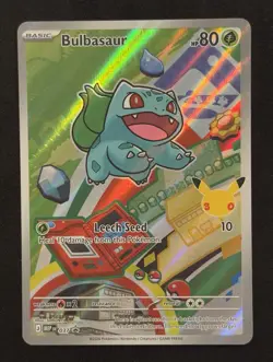 Pokemon TCG First Partner Illustration Collection Series 1: Kanto Gen 1 Starters - Image 4