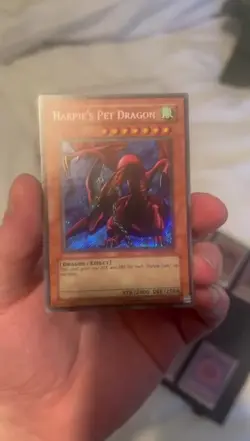 Harpie's Pet Dragon RP02-EN093 Secret Rare ORIGINAL PRINT Yu-Gi-Oh NEAR MINT - Image 2