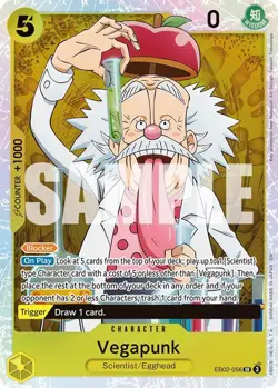 One Piece TCG Foil - Vegapunk - 02 / NM / English - Image 1