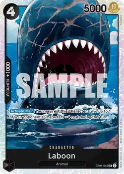One Piece TCG Foil - Laboon (048) - 01 / NM / English - Image 1
