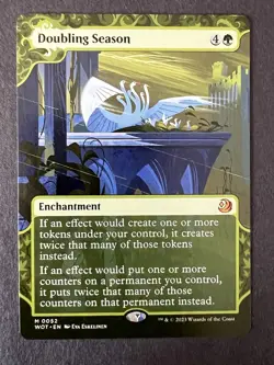 NM Doubling Season, MTG, Enchanting Tales, Magic the Gathering, 52 - Image 2
