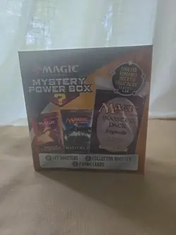 Magic MYSTERY POWER BOX 1 Collector Booster + 2 Promos + 4 Booster Packs - Image 1