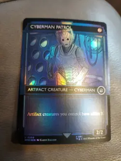 Cyberman Patrol (Showcase) Universes Beyond: Doctor Who Foil - Image 1