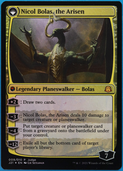 Nicol Bolas, the Ravager / the Arisen (Judge) FOIL Promo NM (499950) ABUGames - Image 2