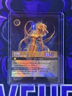 2024 Disney Lorcana Kida Protector Of Atlantis Enchanted 206/204 EN-3 - Image 1