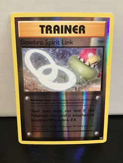 Slowbro Spirit Link Reverse Holo Uncommon Pokemon Evolutions 86/108 - Image 1