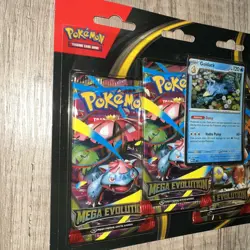 Pokemon TCG Mega Evolution 3-Pack Blister – Golduck – Factory Sealed - Image 2