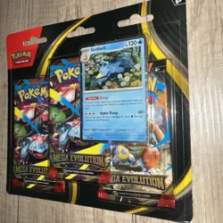 Pokemon TCG Mega Evolution 3-Pack Blister – Golduck – Factory Sealed - Image 3