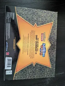 Pokemon TCG Shining Fates Shiny Cramorant V Collection Box Factory Sealed - Image 2