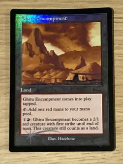 Ghitu Encampment Foil Urza's Legacy - Near Mint - Image 1