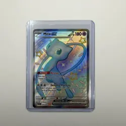 Pokemon TCG Mew EX 216/091 Paldean Fates Full Art Shiny Ultra Rare - Image 1