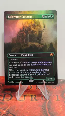 MTG Cultivator Colossus 0317 (Borderless) Innistrad Remastered Foil Finish - Image 1