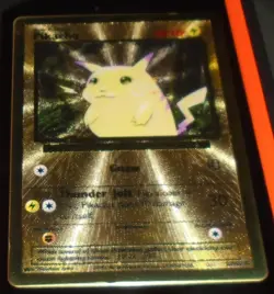 POKEMON - PIKACHU - GOLD METAL ULTRA PREMIUM COLLECTION - CELEBRATIONS 58/102 - Image 2