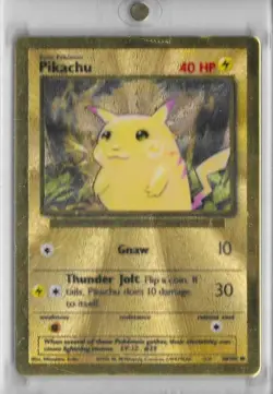 POKEMON - PIKACHU - GOLD METAL ULTRA PREMIUM COLLECTION - CELEBRATIONS 58/102 - Image 3