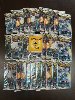 Pokemon Silver Tempest Booster Pack Lot 36x Packs= Booster Box FACTORY SEALED - Image 1