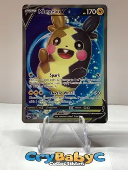 Pokemon Morpeko V 190/202 Base Set Sword & Shield FULL ART - Image 1