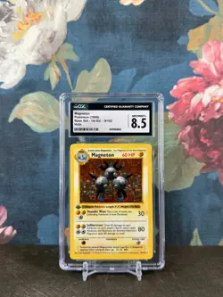 Magneton (CGC NM/MINT+ 8.5) - Holo - Pokemon Base Set 1st Edition Shadowless - Image 3