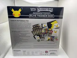 Pokemon Center Celebrations Elite Trainer Box ETB TCG 25th Anniversary Sealed 820650809866 - Image 2