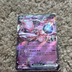 Pokemon Team Rocket's Mewtwo EX 081/182 280HP 160+Atk Full Art Holo EX - Image 2