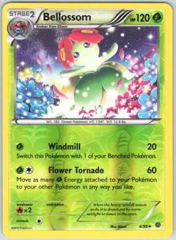 Bellossom 4/98 Uncommon Ancient Origins Pokemon Reverse Holo NM - Image 1