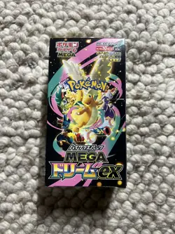 Pokemon TCG Mega Dream EX Booster Box Sealed No Shrink Japanese - Image 2
