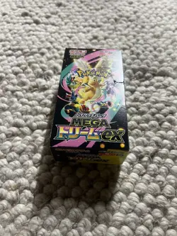 Pokemon TCG Mega Dream EX Booster Box Sealed No Shrink Japanese - Image 3