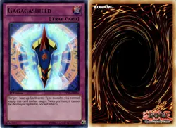 Yu-Gi-Oh! Gagagashield ZTIN-EN005 Ultra Rare 1st Edition Near Mint - Image 1