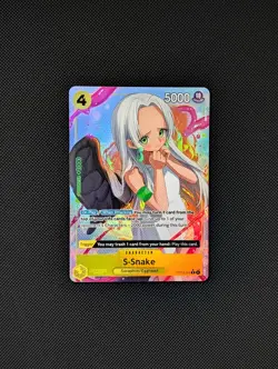 One Piece OP13 Carrying on his Will OP13-114 S-Snake Alt art English - Image 1