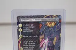 Summon: Bahamut - Borderless - Final Fantasy - NM-Mint - MTG- Non Foil - Image 2
