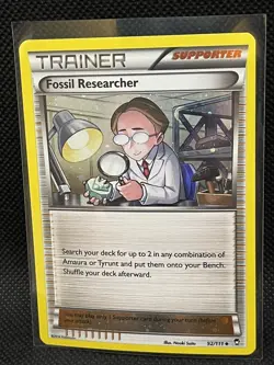 Pokemon Furious Fists Fossil Researcher 92/111 Alternate Holo Trading Card NM/LP - Image 1