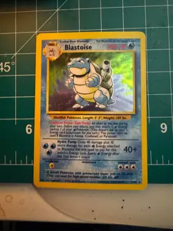 Pokemon card Raichu and Blastoise - Image 2