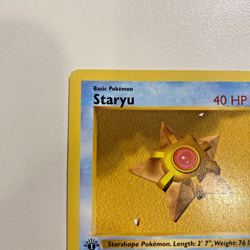 Staryu 65/102 1st Edition Shadowless Base Set Regular LP - Pokemon Card - Image 4