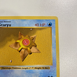 Staryu 65/102 1st Edition Shadowless Base Set Regular LP - Pokemon Card - Image 5