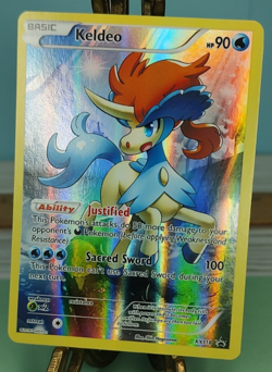 Pokemon: Keldeo Mythical Collection Holo Promo XY118 Trading Card TCG - Image 1