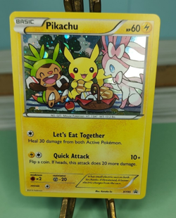 Pokemon TCG XY95 Pikachu Promo Card Black Star Rare Holo Trading Card TCG - Image 4